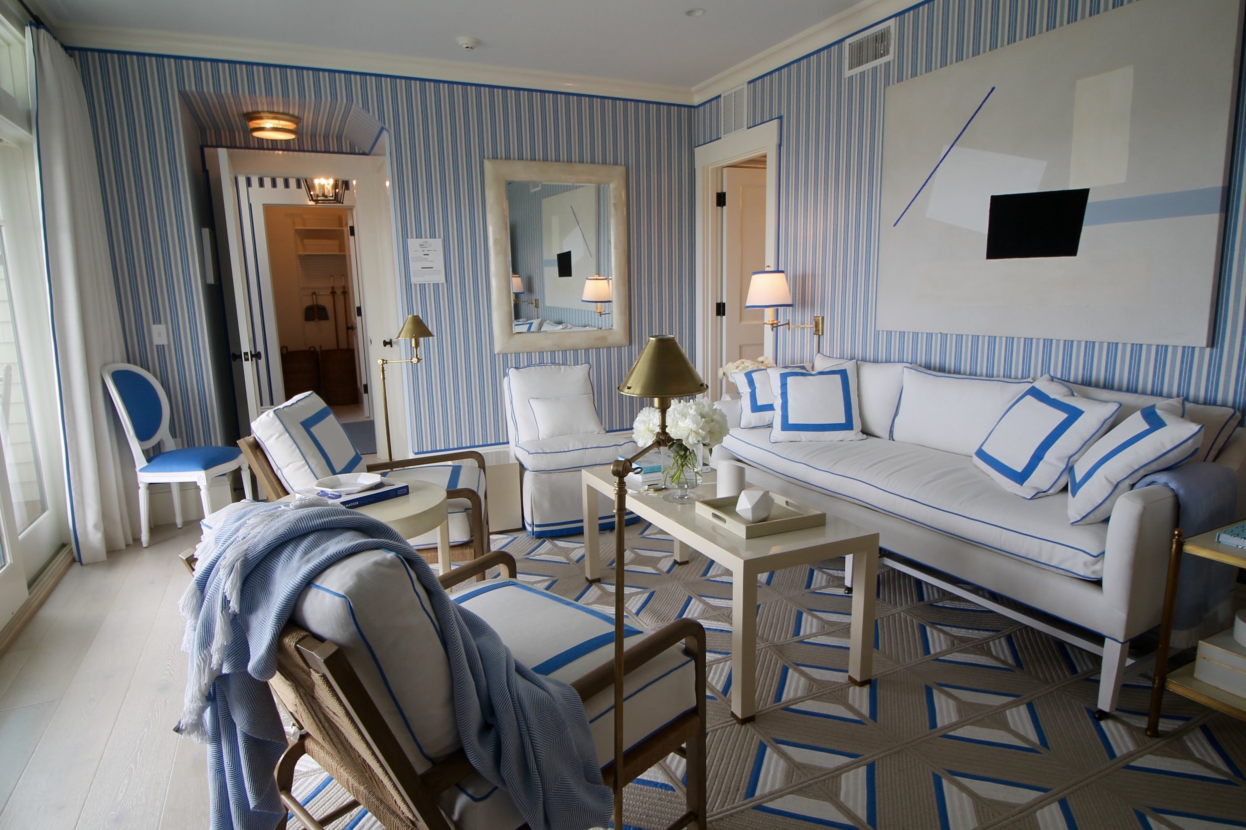 Inside Coastal Living Magazine's 2017 Idea House in Newport, Rhode Island. Images property of The Entertaining House