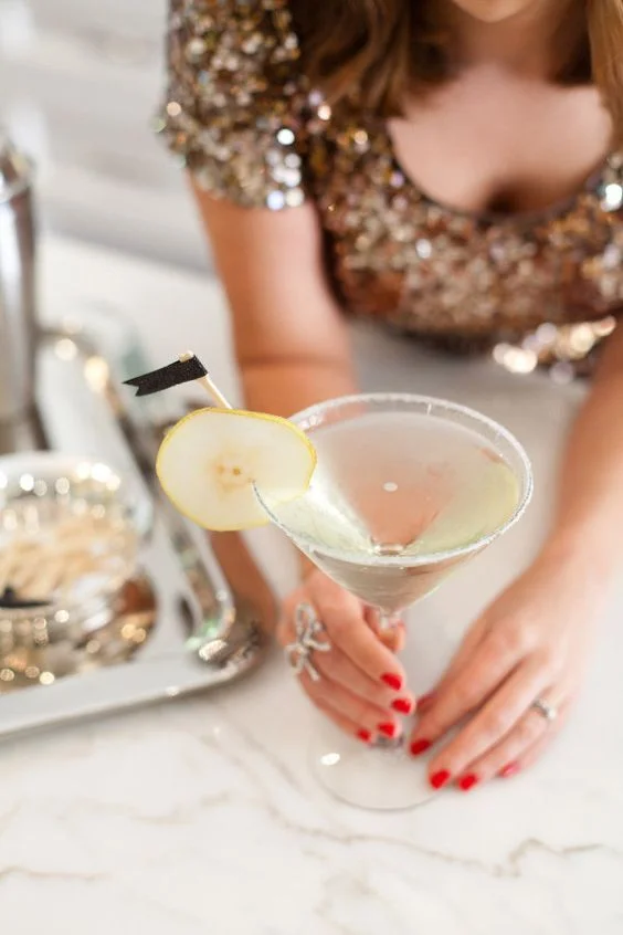 French Pear Martini. Image via Style Me Pretty