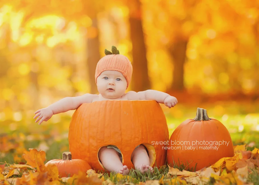dayton ohio fall mini sessions baby in a pumpkin 2.jpg