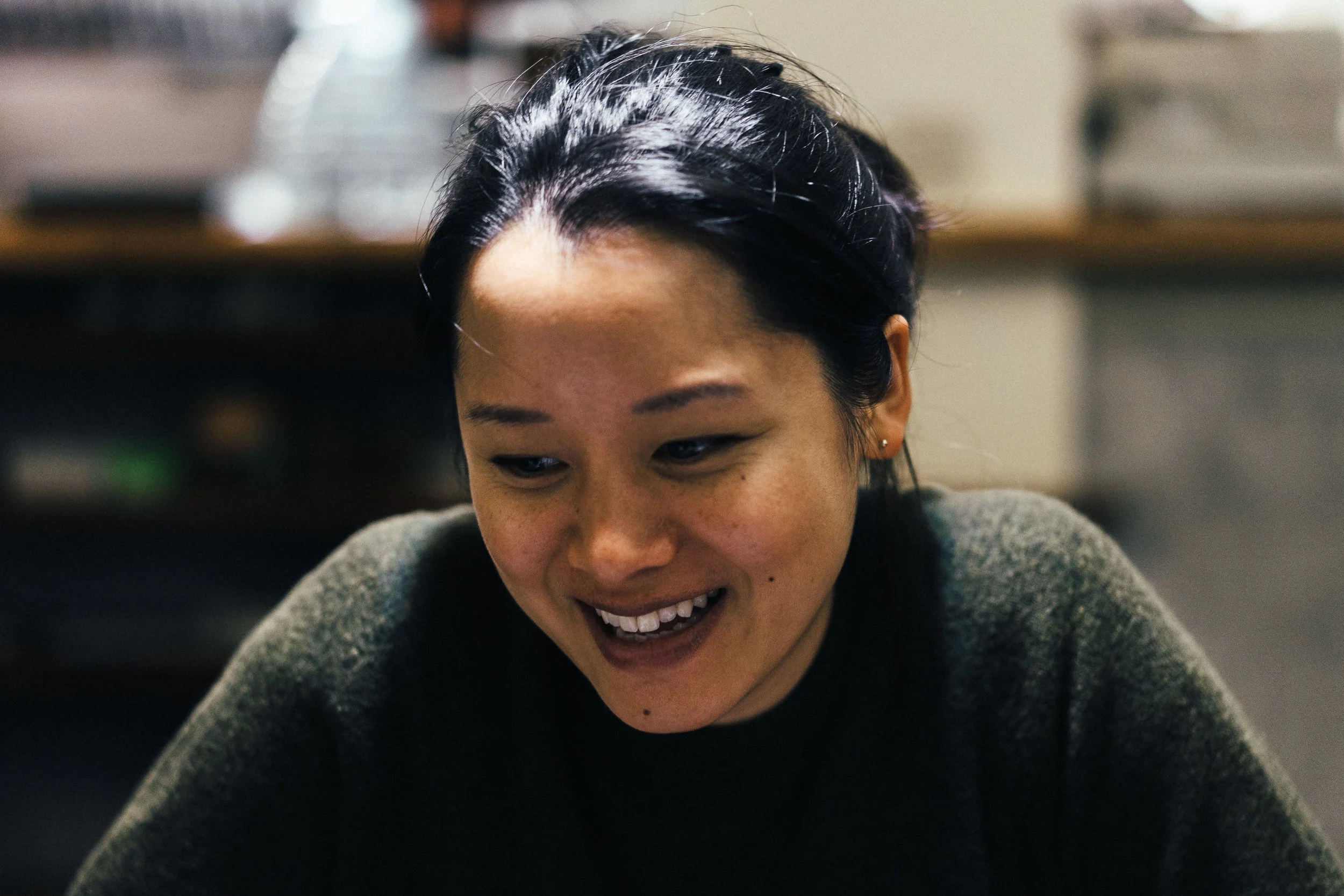 Beverly Chan-Carver of Life at Studio B.