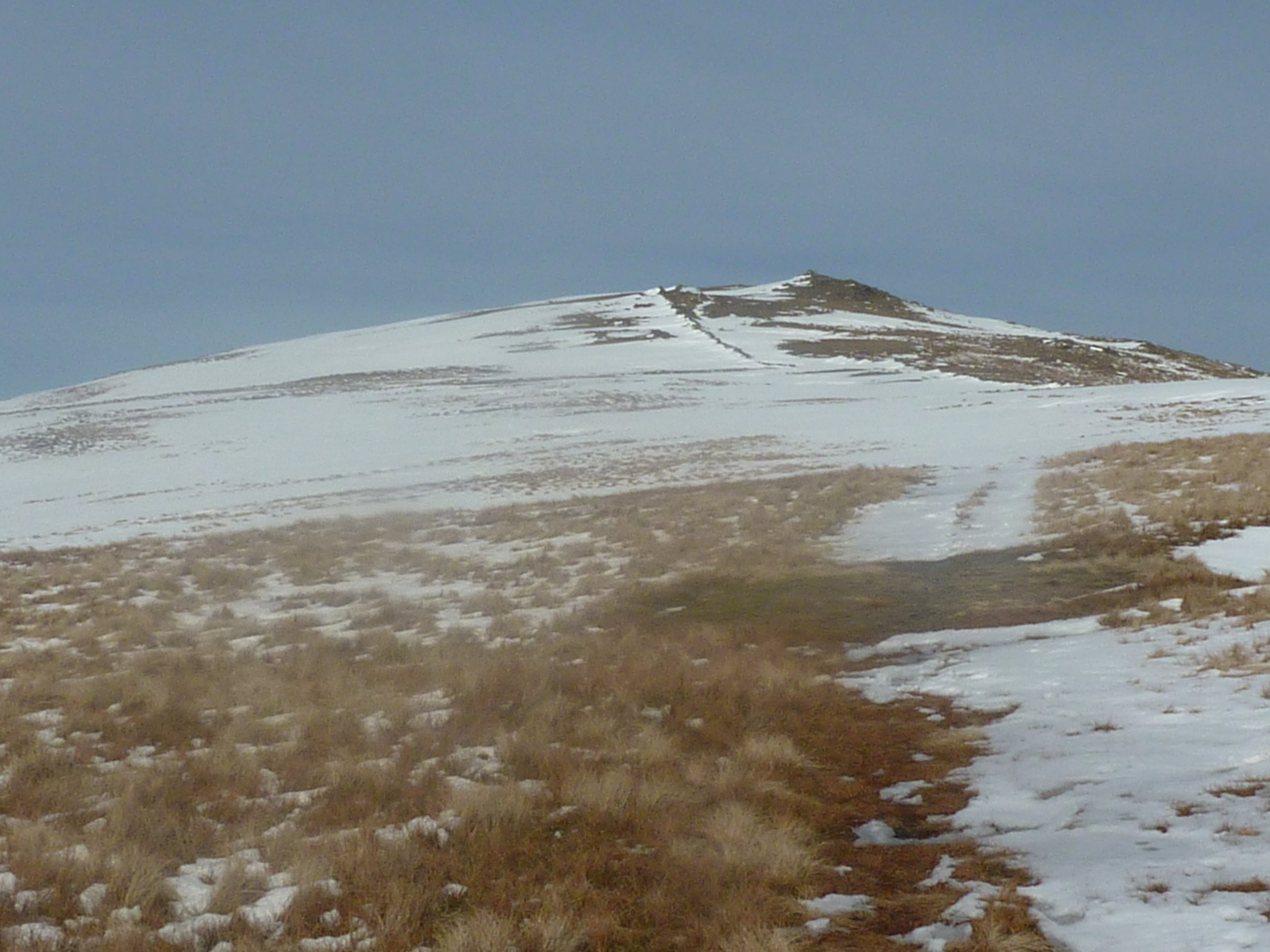 Towards top of Dove Crag-really hard work in wet bog or wet ankle deep snow...great March holiday