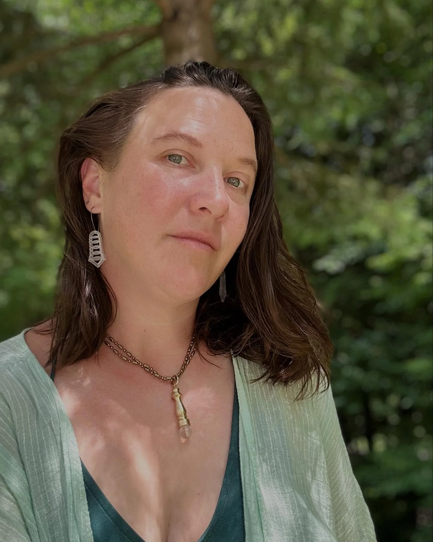 Haven’t posted a jewelry update in awhile — been moving between multiple realms… alas what better place to take pics and update the site than in the outdoor beauty of Vermont~~ also some new wire-wrapped pieces fully emerging from