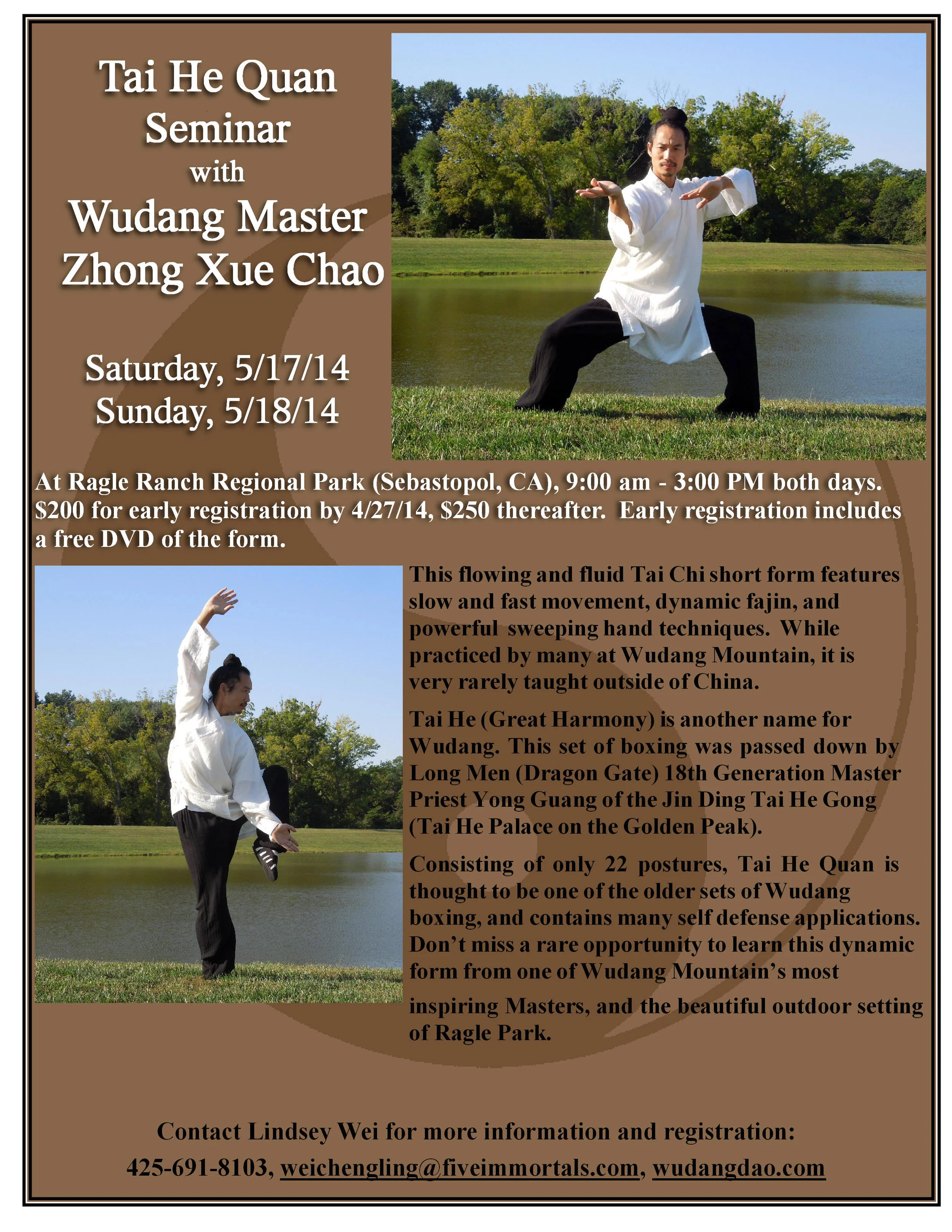 Tai He Quan 2014 Sebastopol Flyer