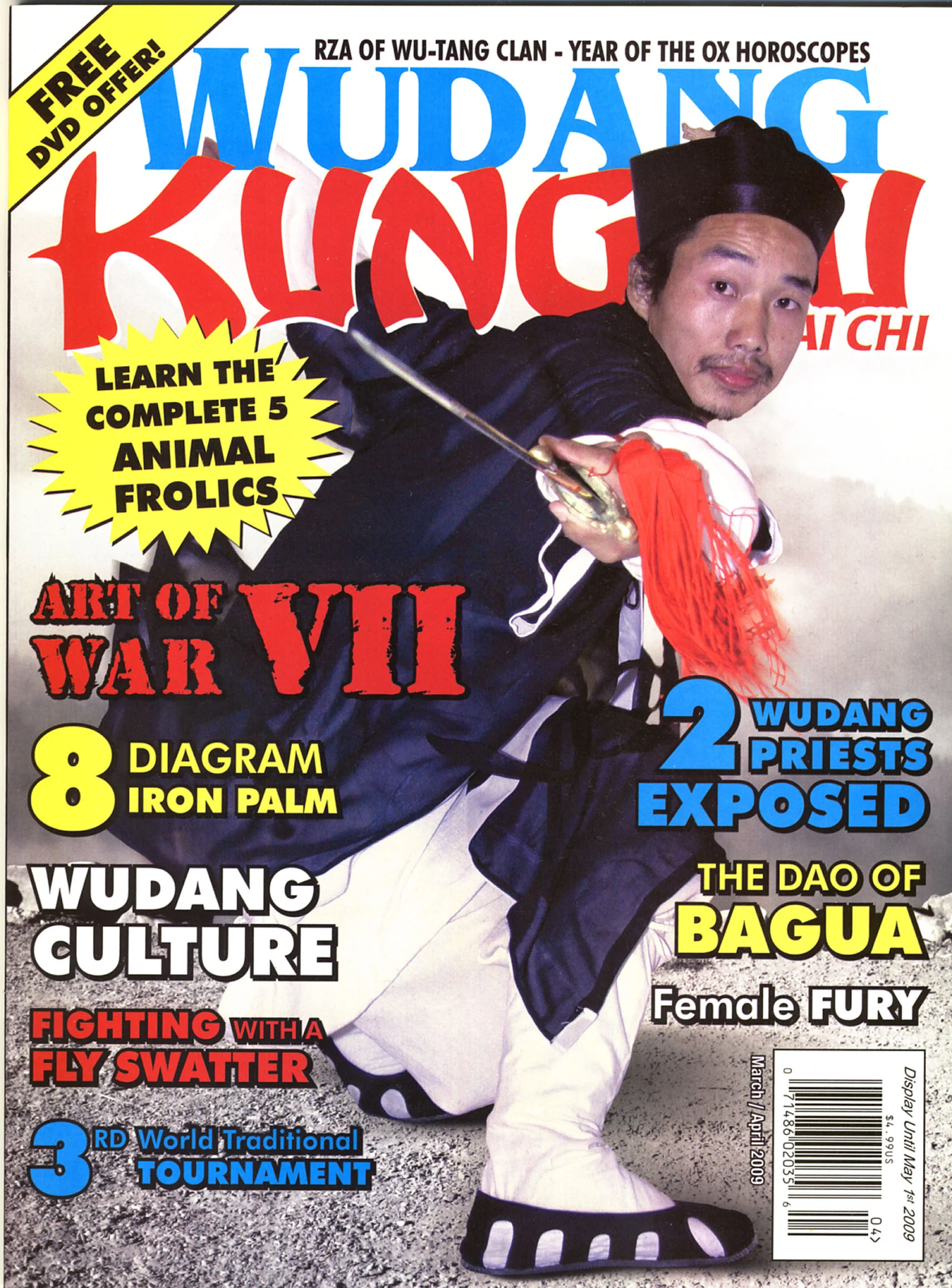 Master Bing on Kung Fu Magazine in April 2009