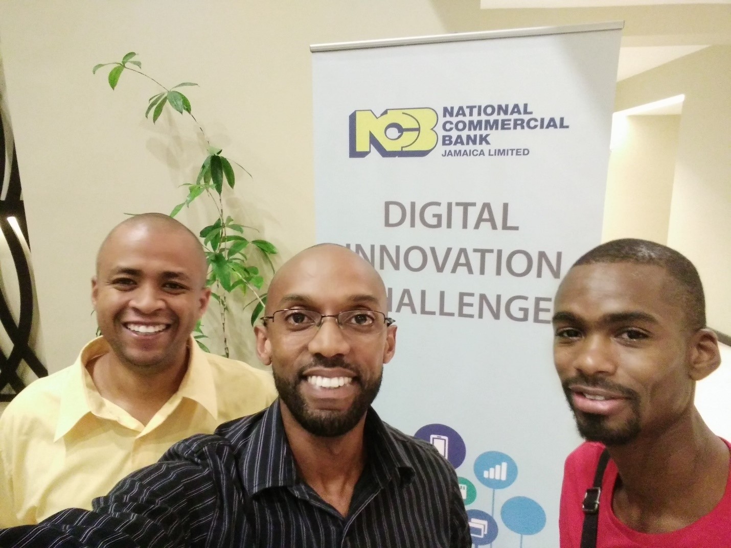 Team Teleios: From left to right Grayson Alert, Lorenzo Hodges & Sean Hinds