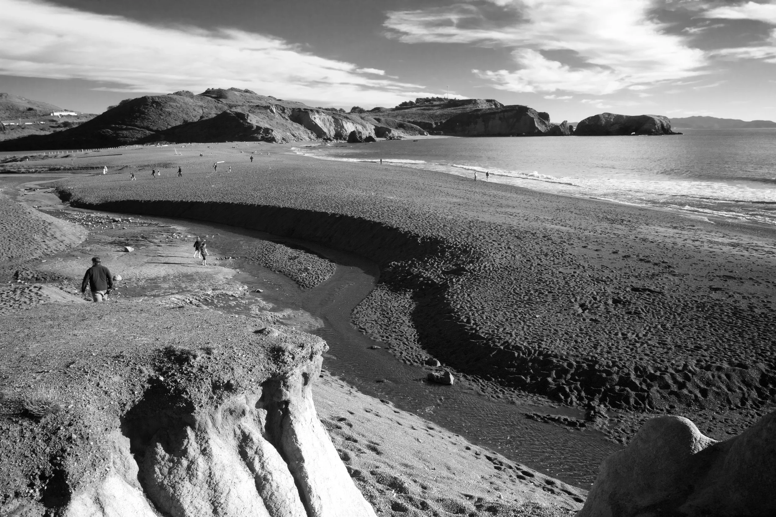 Overview of Rodeo Beach