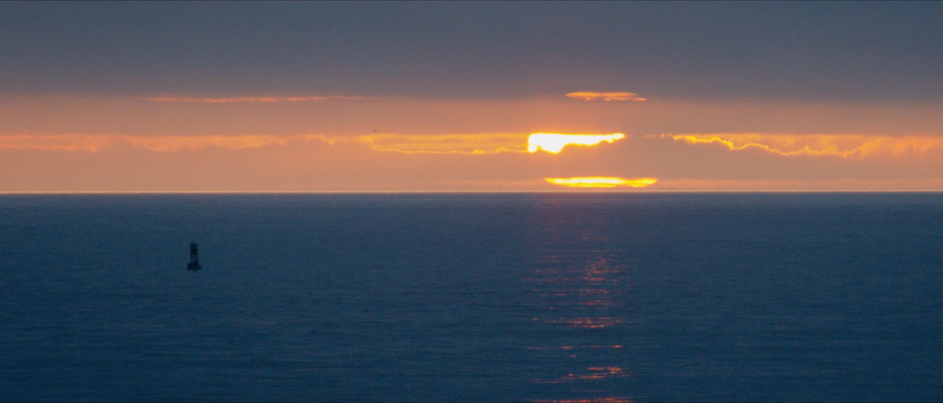 Half Moon Bay sunset. Handheld with 28-135mm IS with 5x zoom