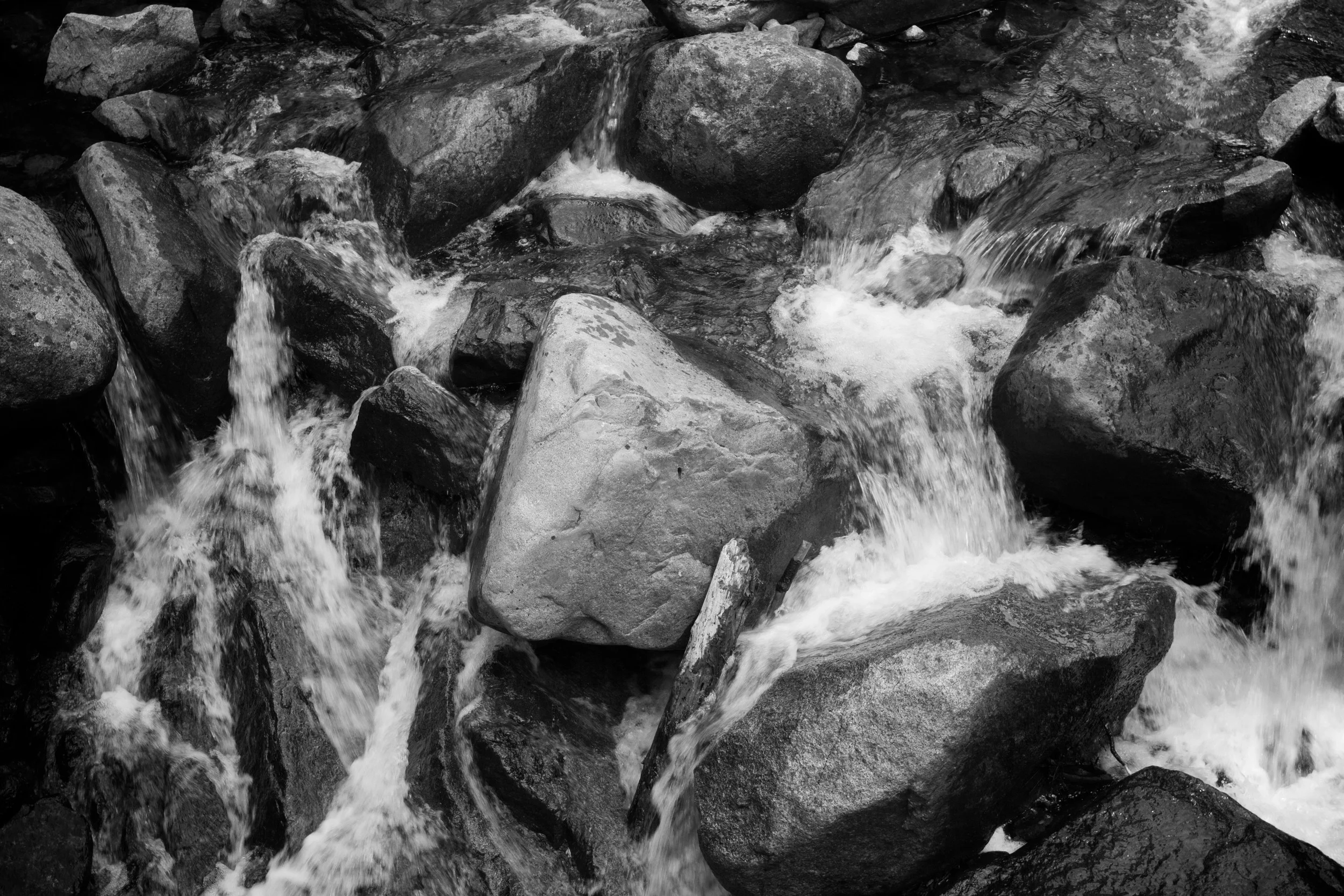 Lower Eagle Falls, about a 1/15th second exposure to give the water so motion