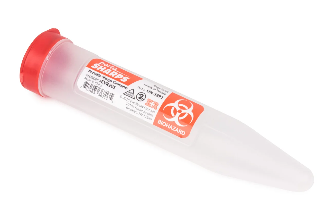 Showcase: portaSHARPS Portable Sharps Container