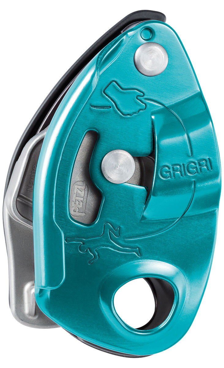 PETZL GRIGRI Belay device with assisted braking for a broad range of ropes 