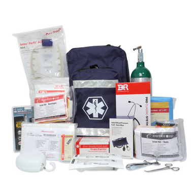 Dixigear Ultimate Pro O2 Trauma Kit, Navy - Fully Stocked — Ever Ready ...
