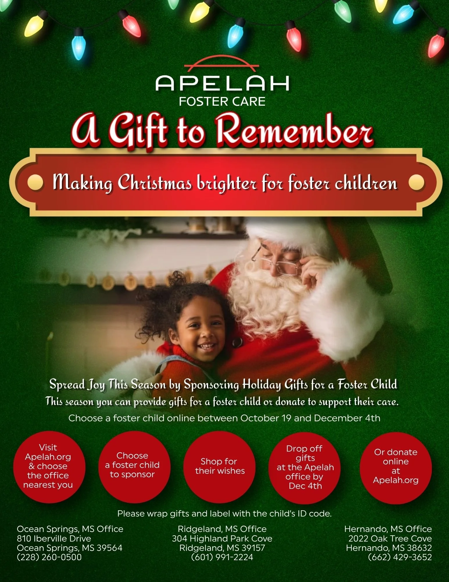 christmas gifts foster children mississippi