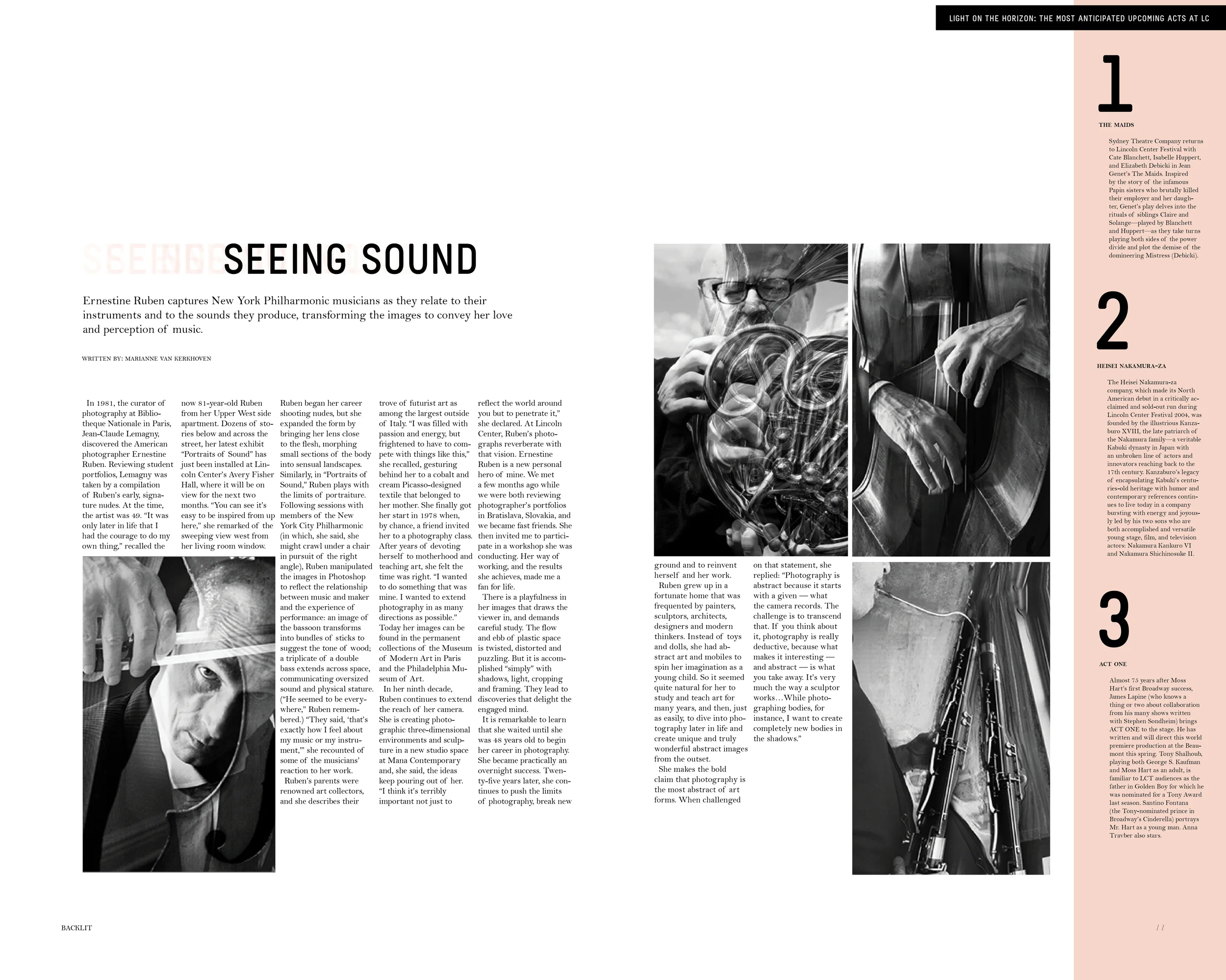 Printed Publication: Third Feature Spread