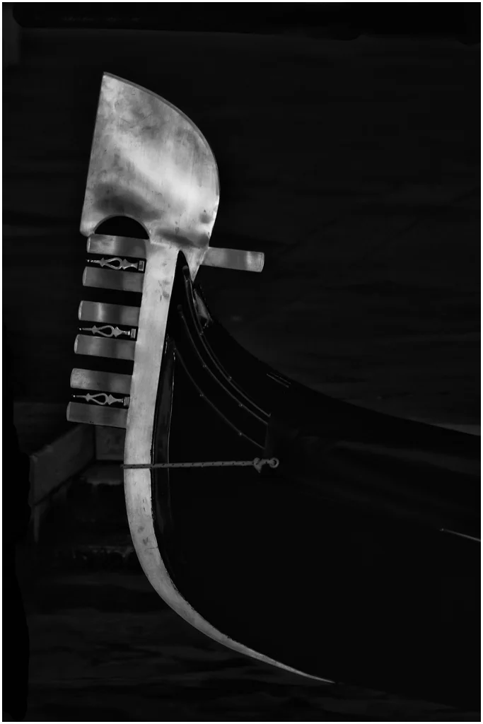 Gondola Prow, Venice Italy