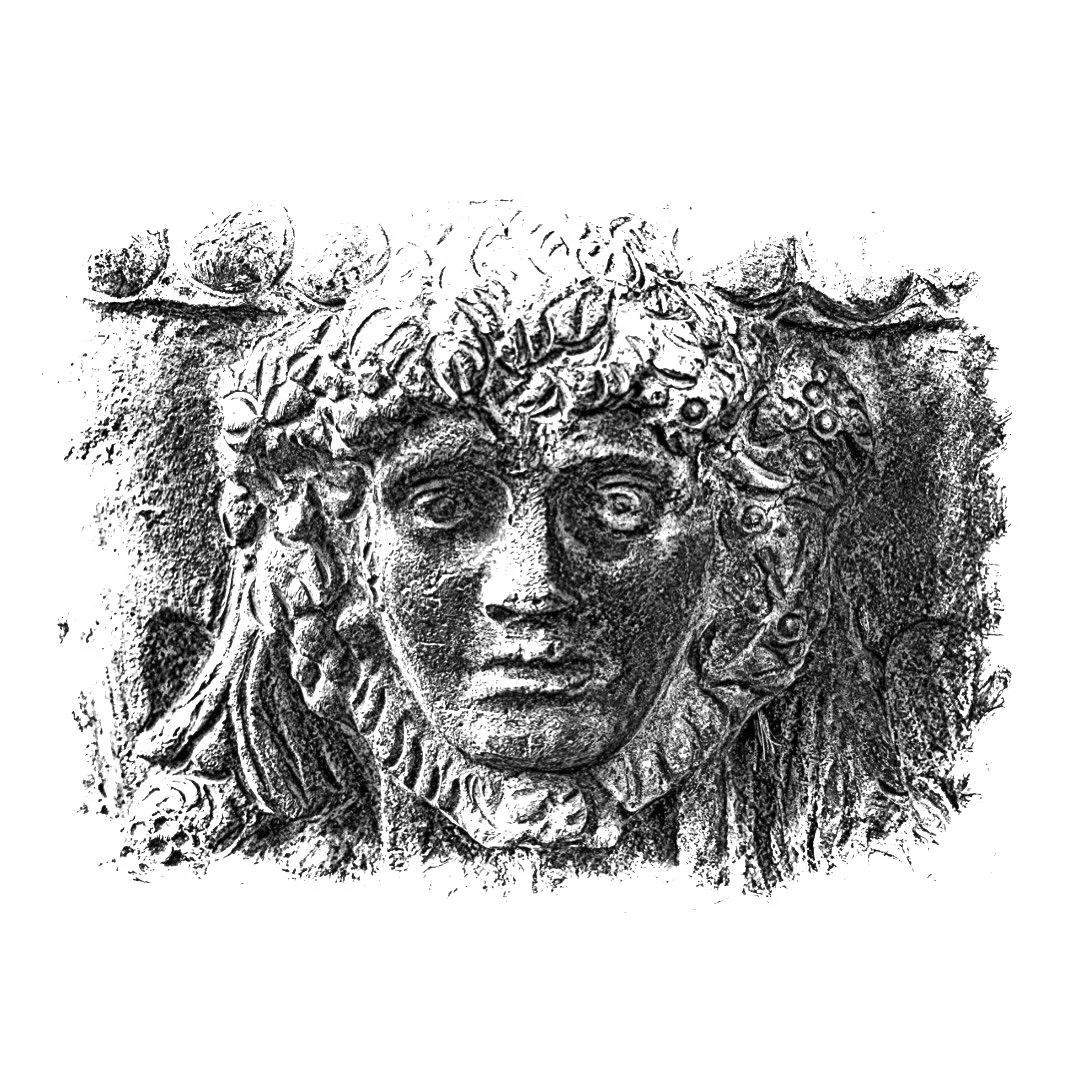 Detail on Garden Urn