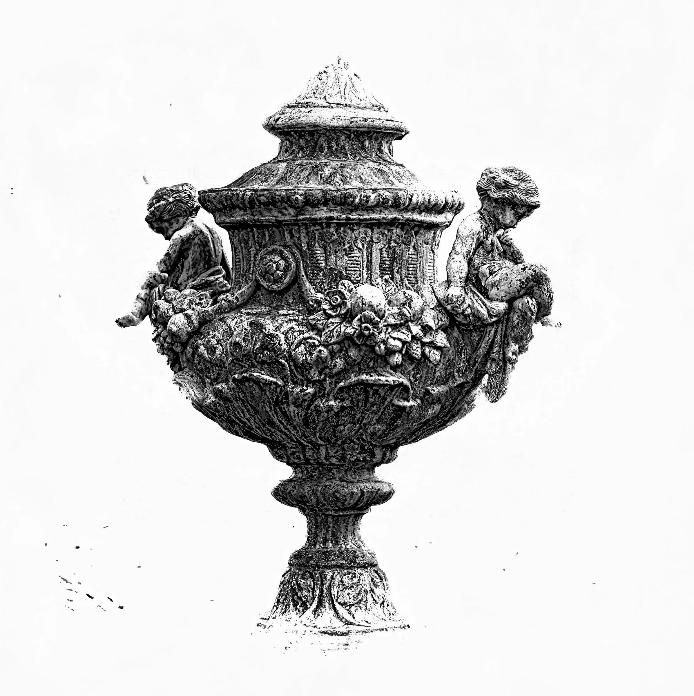 Urn in Garden