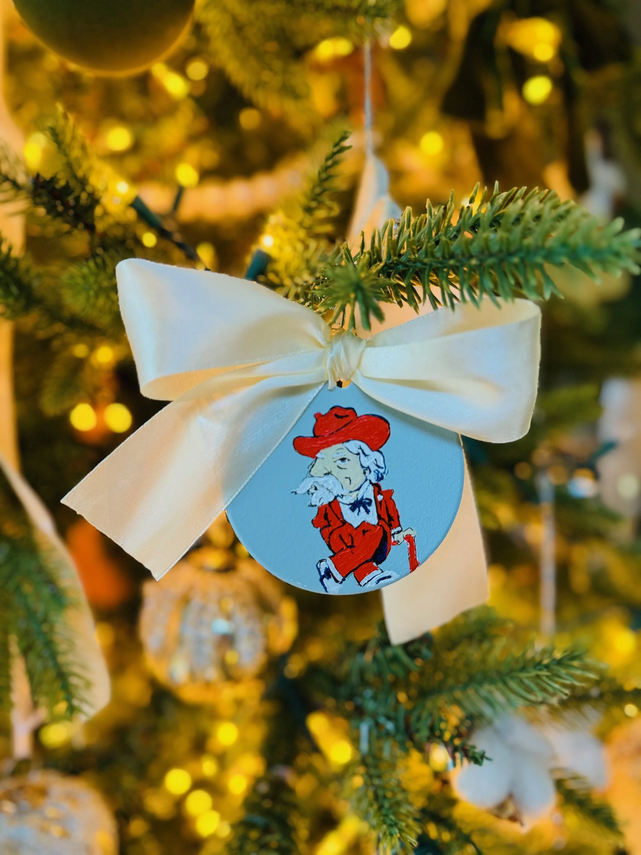 The Colonel Hand Painted Ornament