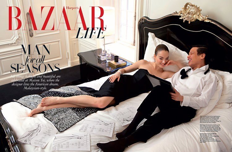 That time I profiled @zangtoi for @harpersbazaarmy #throwbackthursday
.
.
.
.
.
#harpersbazaar #magazineeditorial #fashionjournalism #fashionwriter #fashiondesigner #harpersbazaarmy #printmedia #printjournalism #journalist #photoshoot #editorial #mod
