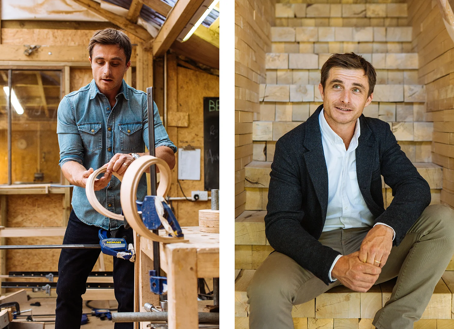 Tom Raffield in Huckberry’s profile of him and his work.