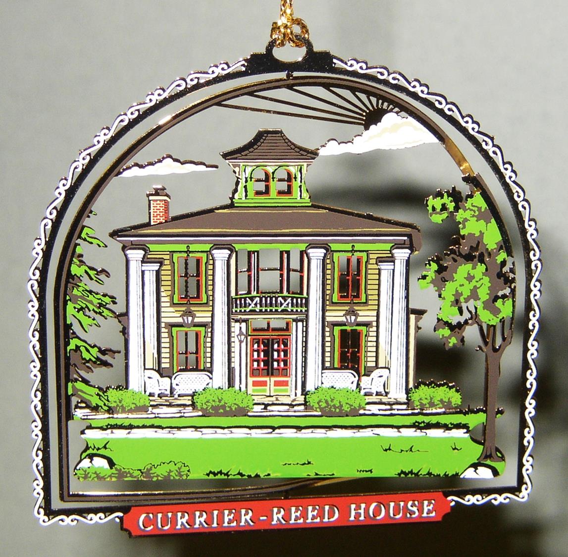 2006- Currier-Reed House The Italianate style home at 241 E. Washington was built in 1856 for William and Roxana Currier, settlers from New Hampshire to this area in the 1830s. William Currier was our town’s oldest Civil Warvolunteer, at age 53. In 1900 a kitchen wing was added, and in 1942, the pillared portico. The home remained in the Currier family for over 70 years, and was purchased by the Chauncey and Ella Reed family in 1935. Chauncey Reed was a Congressional Representative from 1935-56.