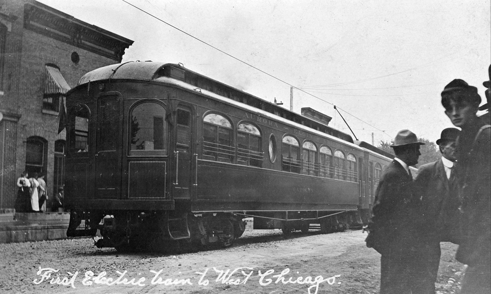 The Aurora, Elgin & Chicago Railroad (with service through West Chicago from 1909-1937)