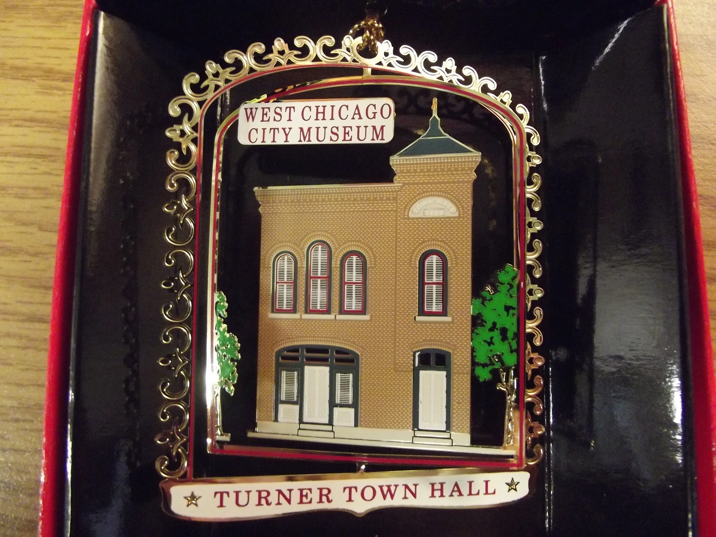 2014- Turner Town Hall ( Reissue ) The Town of Turner (West Chicago's predecessor) built this Italianate style Town Hall in 1884. It served for 92 years as the community's governmental center. As the first home of local police and fire departments and the public library, the hall also hosted bazaars, art exhibits and monthly dances. In 1975 the building because the home of the West Chicago City Museum. It was designated a National Register site in 1991, due to its historical value as an early political and cultural center. It continues to hold a place of importance as the repository of West Chicago's history.