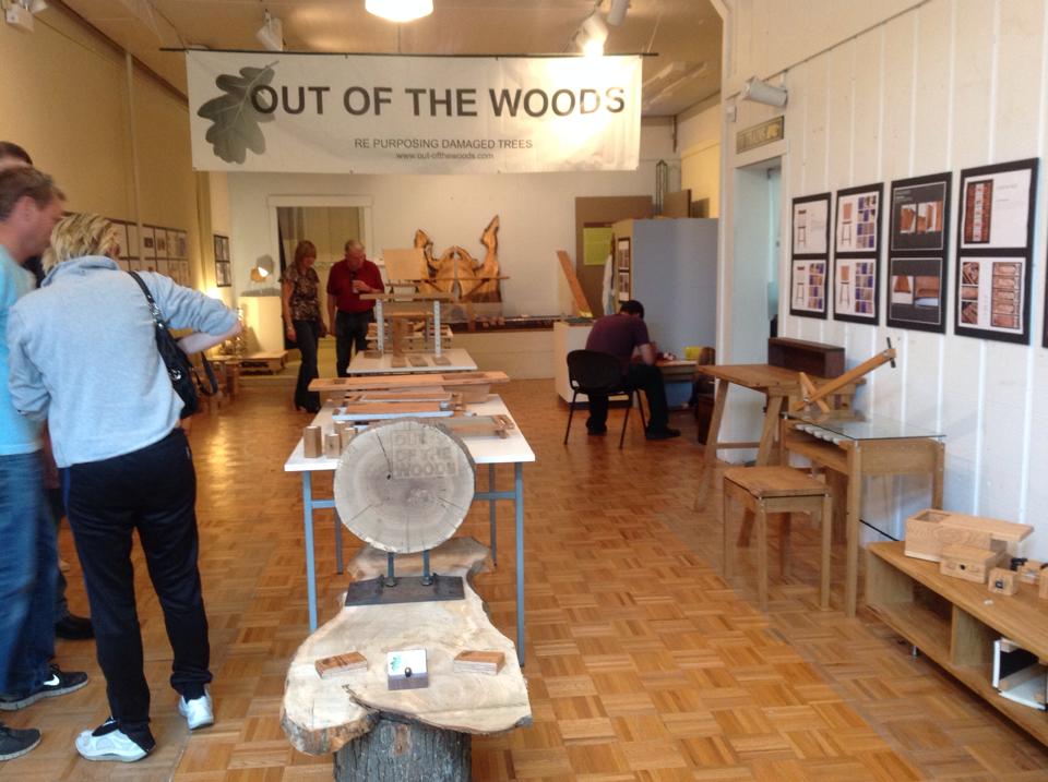 Museum-goers see Reed Kepler trees given new life in functional and decorative objects.