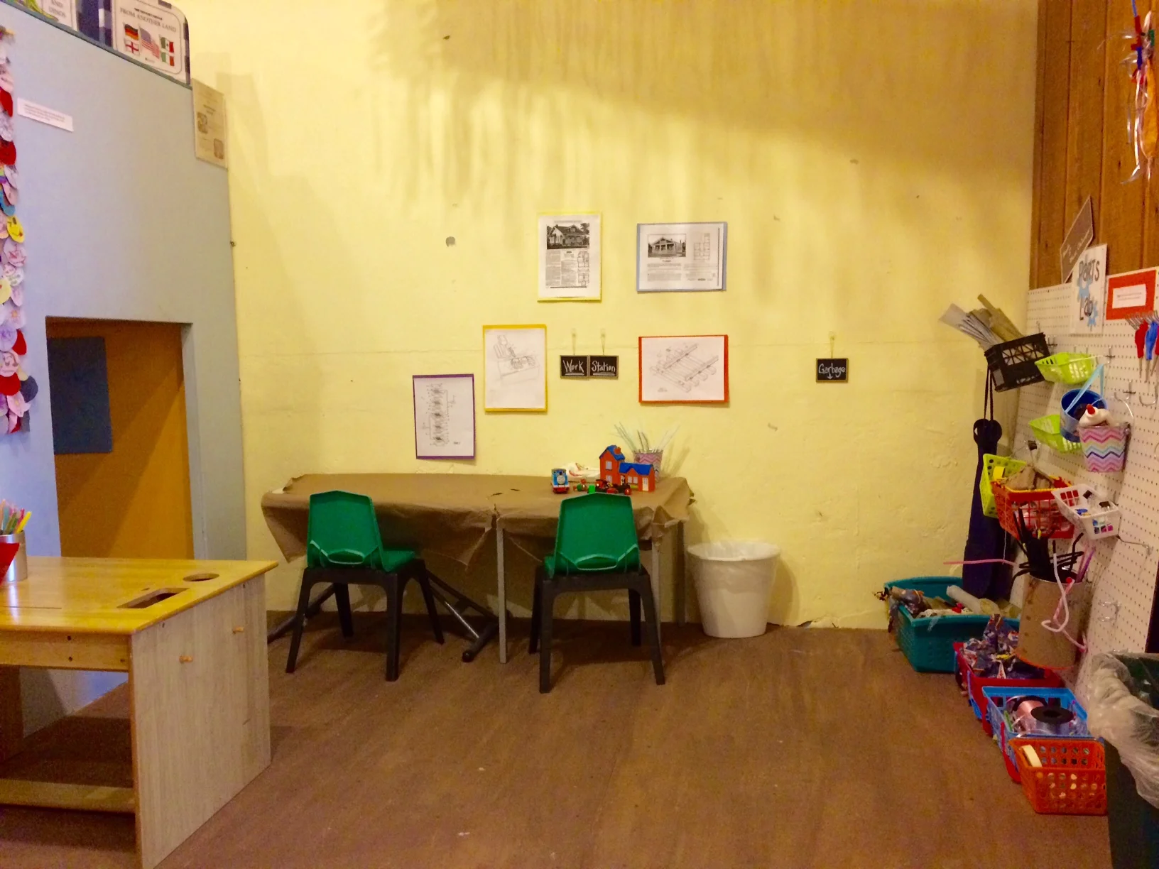 Children can let their creativity fly in Parts Lab, inspired by our first-floor exhibit "Made in West Chicago."