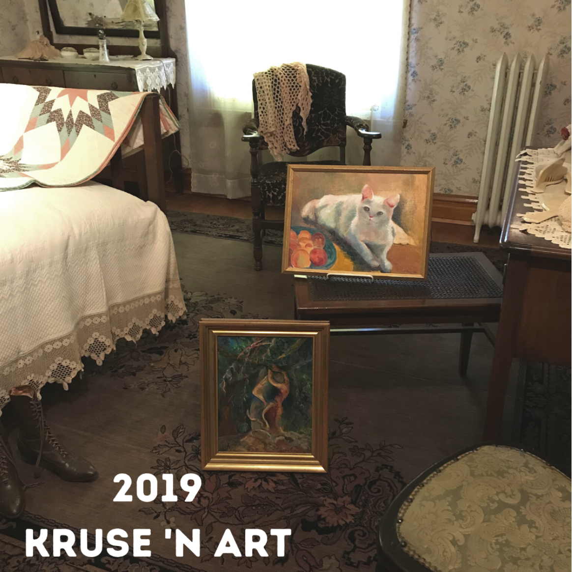 2019
Kruse ‘N Art  | 



Art display on loan from: Margaret Bucholz, Maggie Capettini, First Star Art, Judith Horsley, Garth Keck, West Chicago City Museum. 