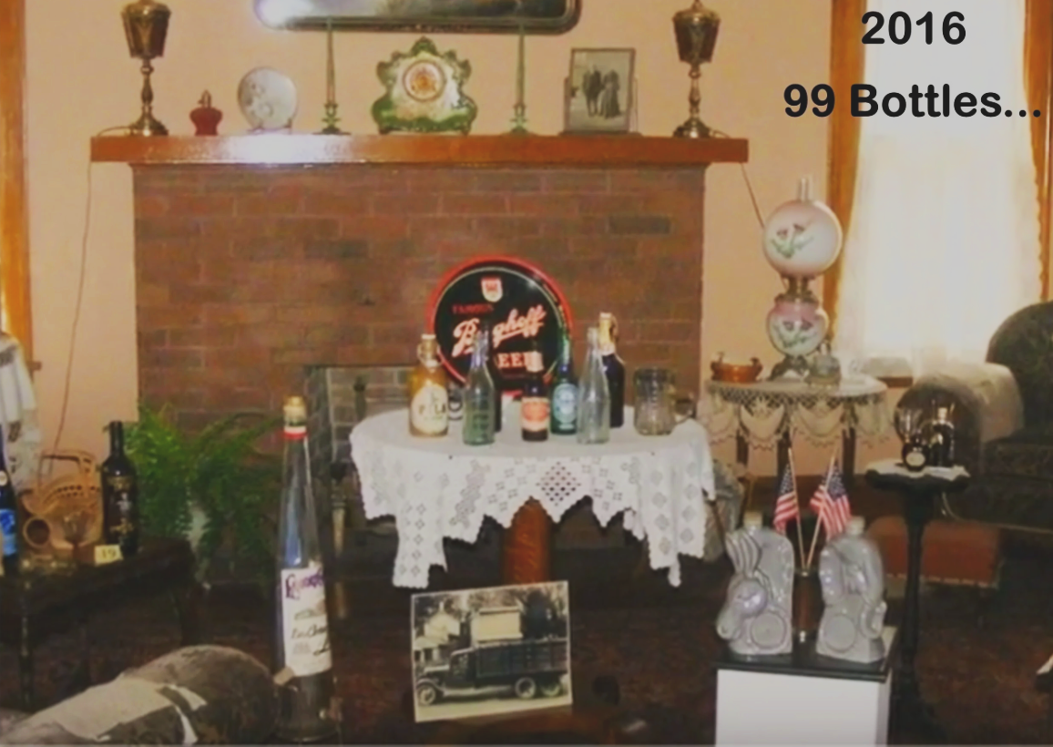 2016 
99 Bottles…  | 

The “99 Bottles” display showed a variety of local and national bottling companies and other collectors items.