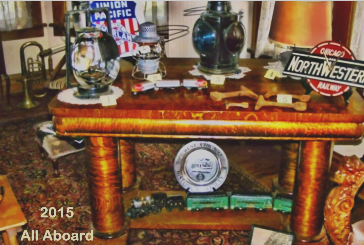 2015 
All Aboard  | 

Mr. Fred Kruse made his living as a conductor on the Chicago & North Western Railroad. Trains shaped much of West Chicago’s history and many rail fans flock to our town to celebrate that history.