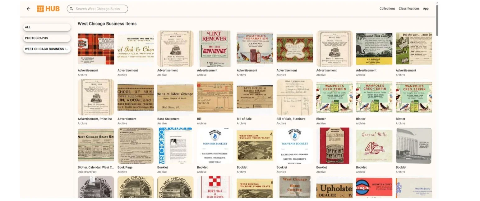 Celebrating Our New Online Collection Database — West Chicago History