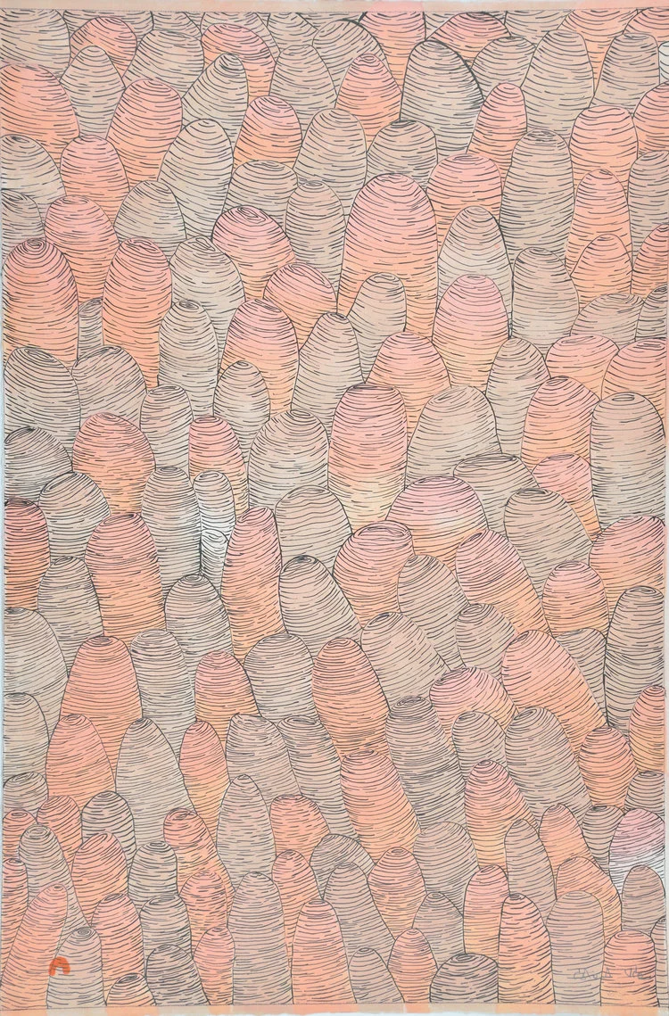 CLAMS , 2017 Lithograph 56.2 x 38.2 cm $ 600.00 Dorset ID#18F-02