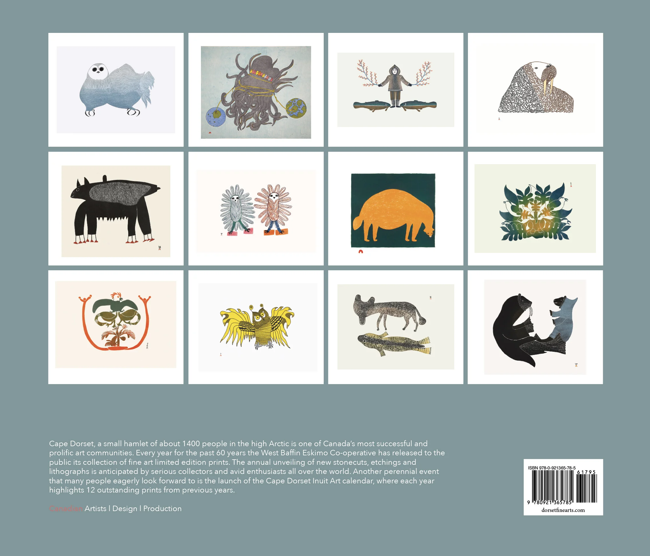 2021 Inuit Art Calendar — Dorset Fine Arts