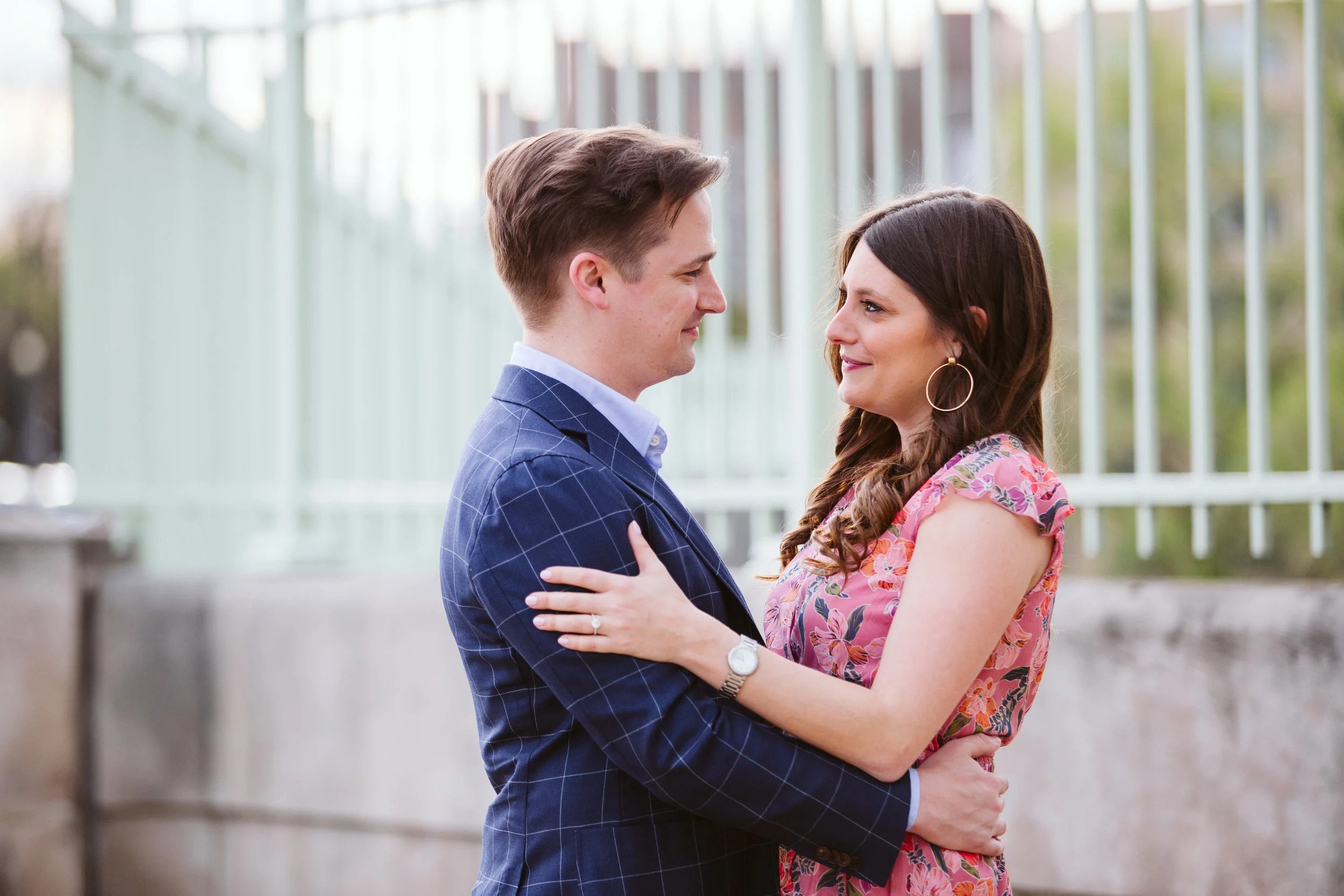 Kelly &amp; Alex // Spring Engagement Session, Adams Morgan, Washington DC