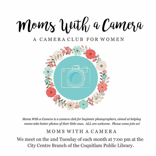 Camera club is coming up on Tuesday!  Moms With a Camera is a camera club specifically created for moms who want to want to learn to take better photos of their kids and use their cameras to their full potential.  We&rsquo;re starting a brand new beg
