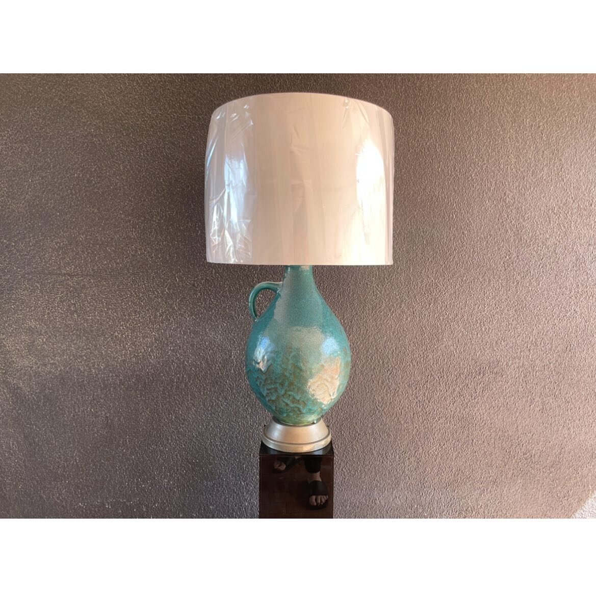 A 1970s glazed ceramic lamp. 
Now available @aw_harborhouse 
.
.
#midcentury #midcenturylighting #midcenturymodern #midcenturymodernlighting #midcenturylamp #retrolamp #collectibledesign #lamp #lighting #decor #interiordecor #interiors #interiordesig