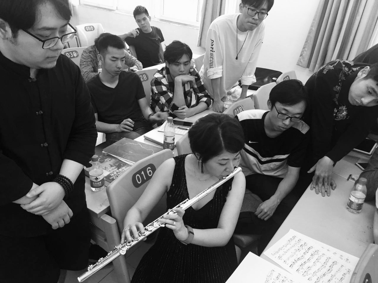 Workshop for composition student at Xinghai Conservatory of Music