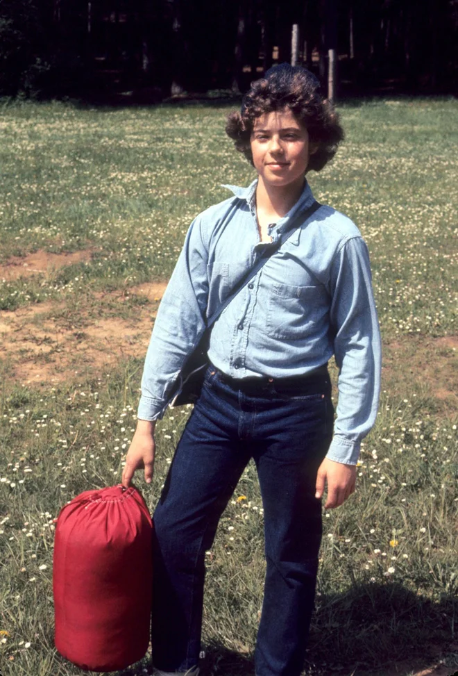 Hiking, camping, and making mischief in the 70s.
