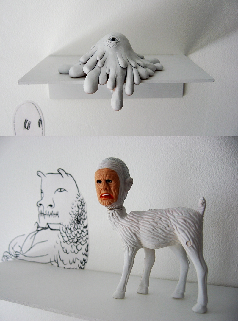 Monsters sculptures
