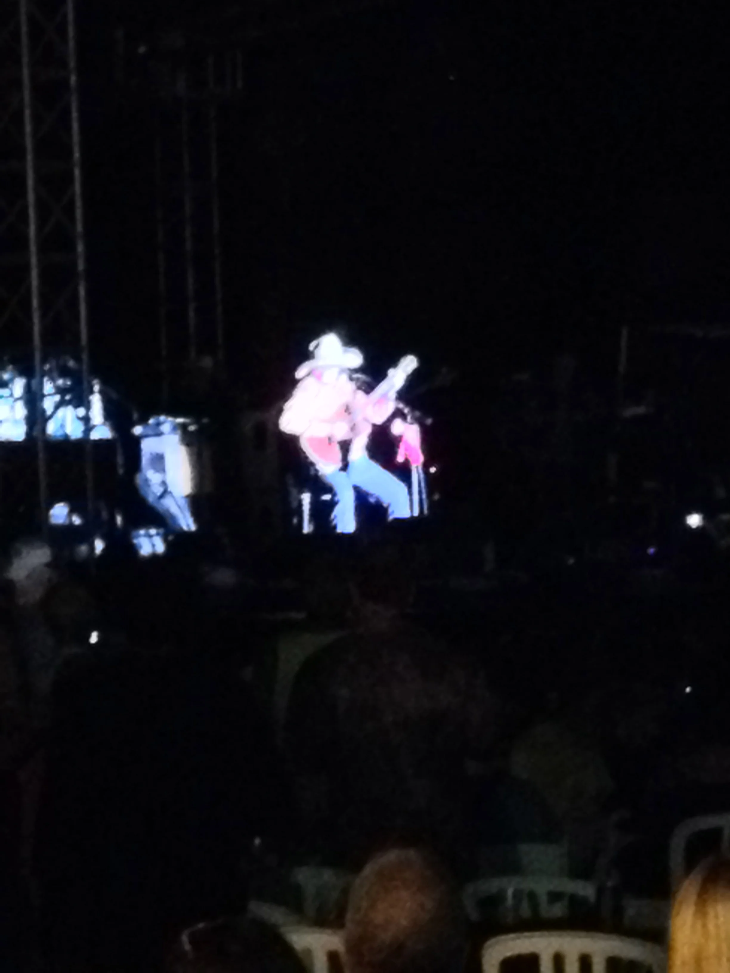 Charlie starts solo with "How Great Thou Art."
