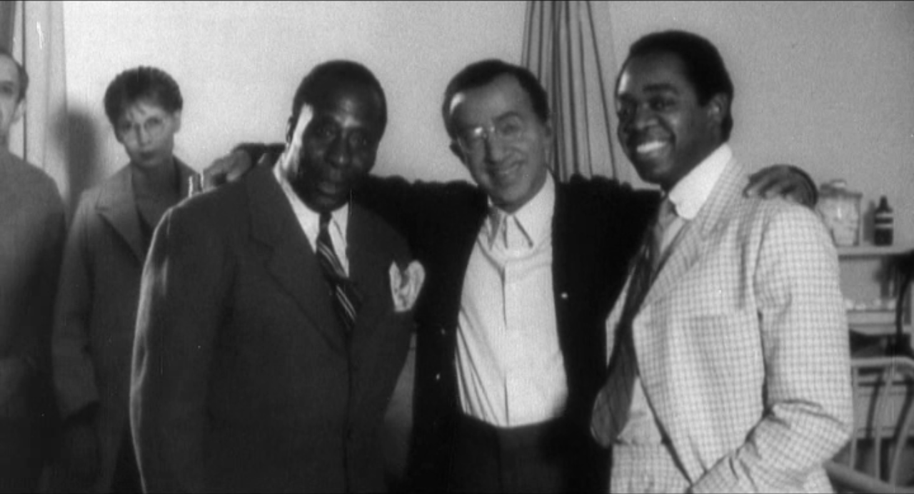 Woody Allen as a black man from the film "Zelig."