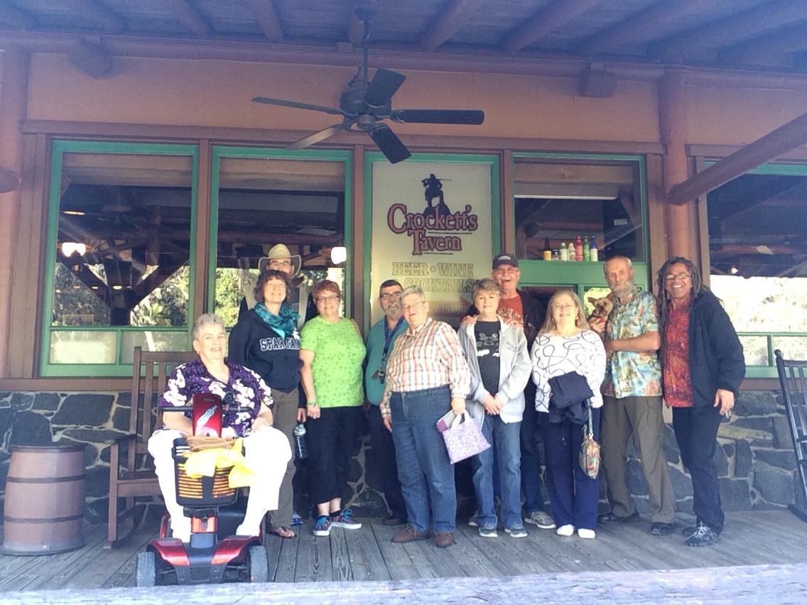 Our post-retreat tradition; dinner at the long-running Hoop-Dee-Doo Musical Revue at Fort Wilderness Campground and Resort at Walt Disney World!