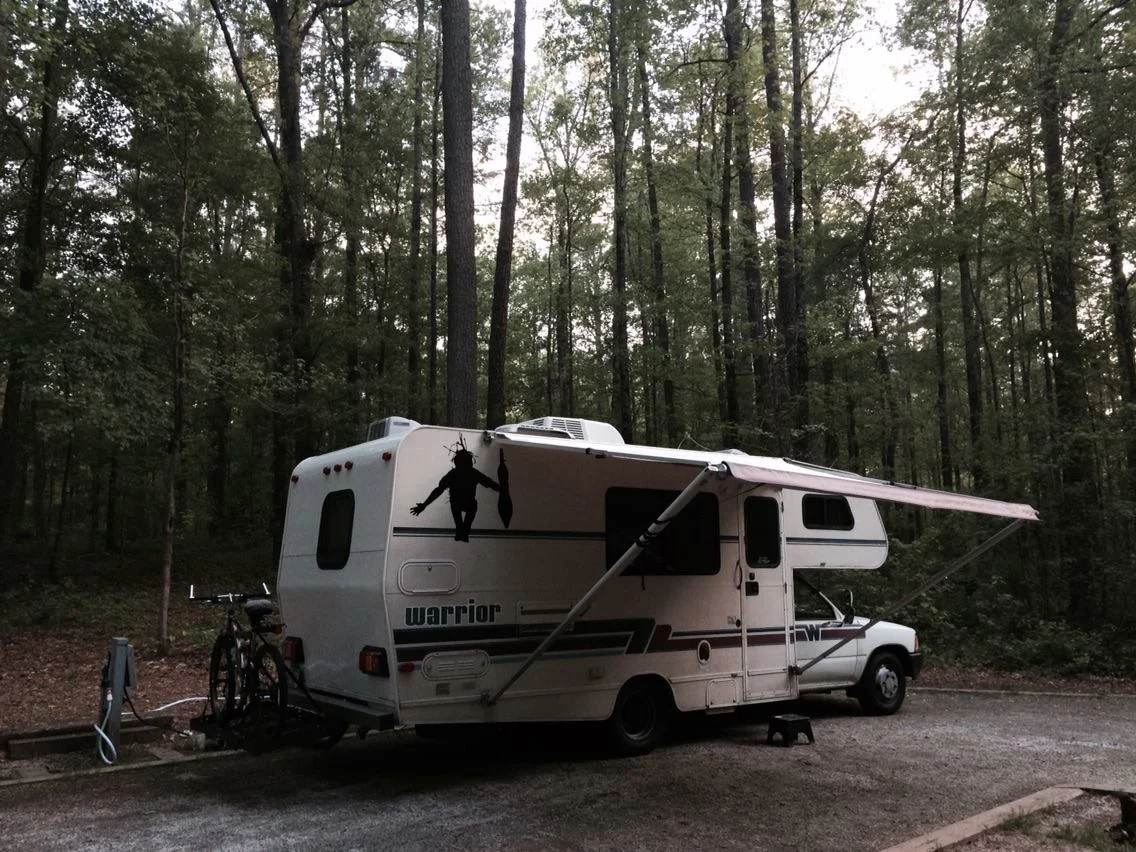 Chilling at Fort Yargo State Park in Winder, Georgia.