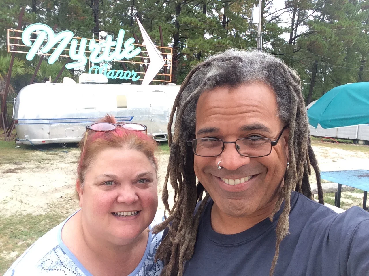 Most touristy thing we've done: visiting Myrtle Manor