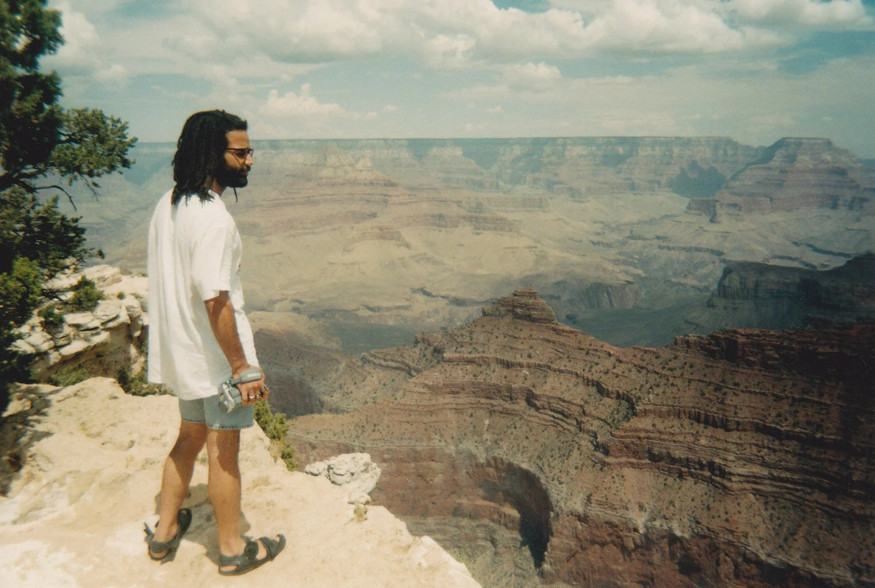 At the Grand Canyon back in the DAY!