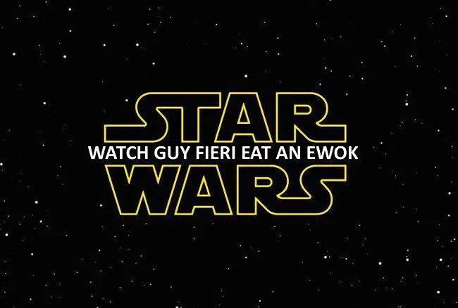 "I find your lack of sauce disturbing."