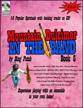 DIGITAL MUSIC DOWNLOAD: Mountain Dulcimer In The Band (Book 5) MP3 Audio Files