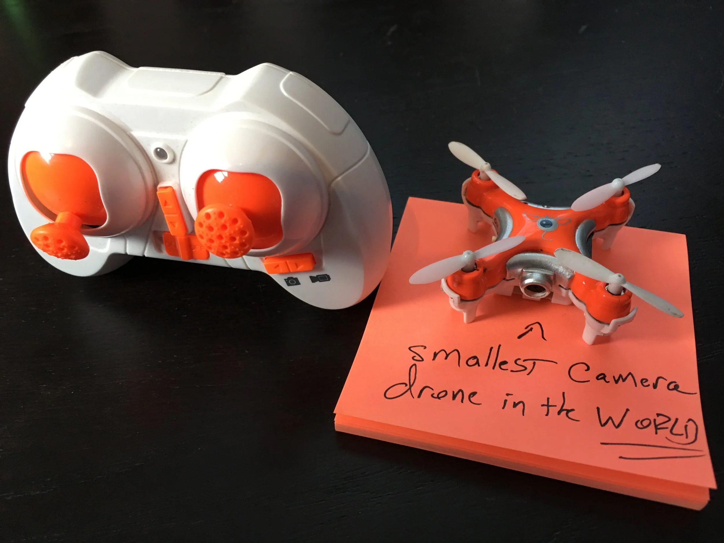 The Cheerson CX-10C: World's smallest camera drone. The tiny little bug that hooked a big old fish.
