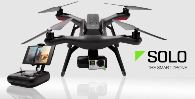 Nope, not one of those either. 3DR Solo FPV Quadcopter with 3-Axis Gimbal